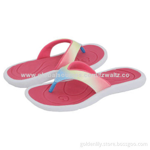 2015 Comfortable Women's EVA Flip Flops, Various Color Available (Golden Supplier)